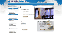 Desktop Screenshot of jalousienrollos.de