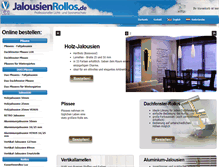 Tablet Screenshot of jalousienrollos.de